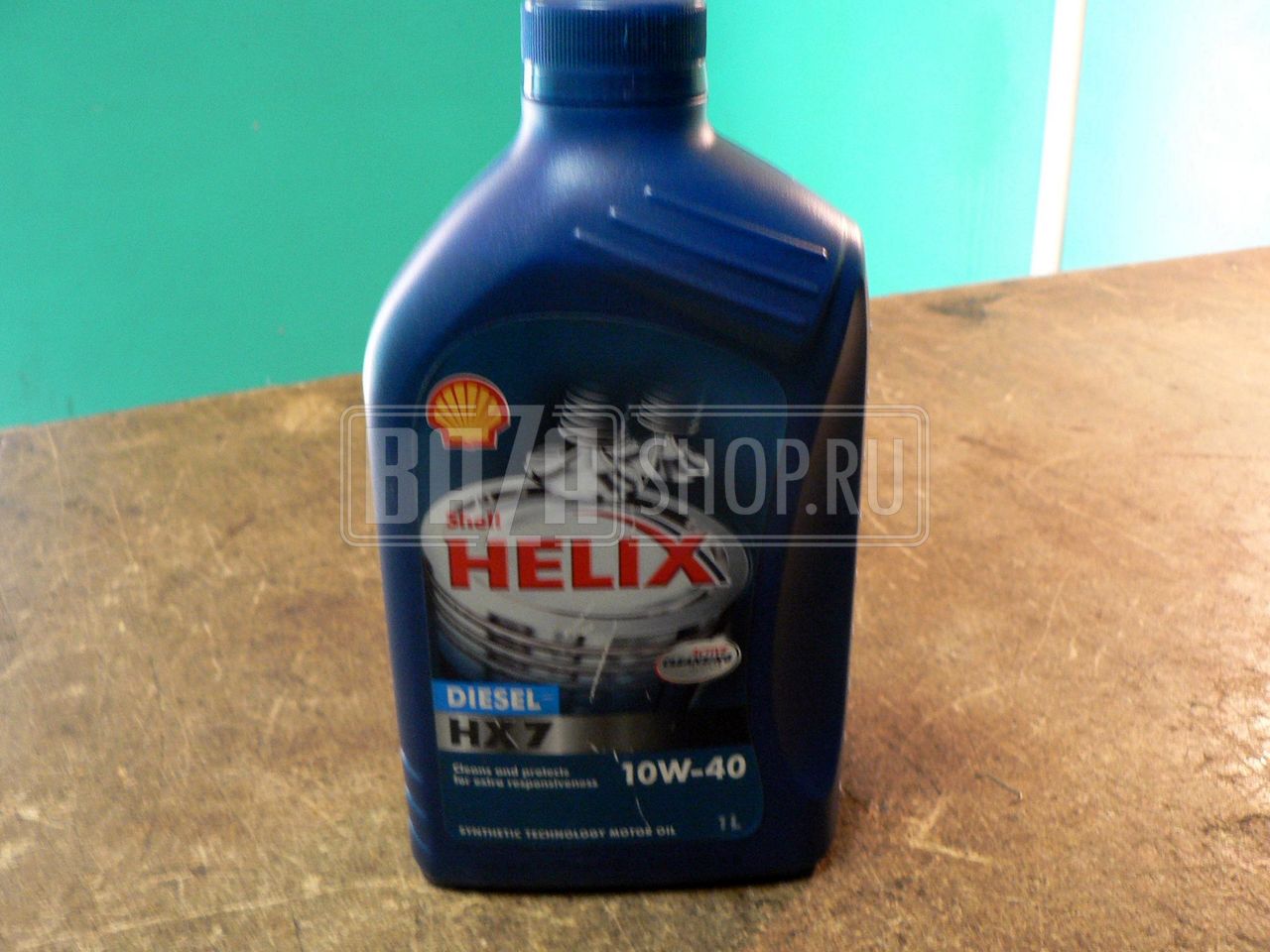 МАСЛО МОТОРНОЕ SHELL/Helix Diesel HX7 10W/40 (1л) / МАСЛО SHELL/Helix Diesel HX7 10W/40 (1л)